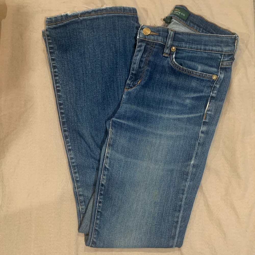 LRL Lauren Jens Co Ralph Lauren Modern Flare Jeans
